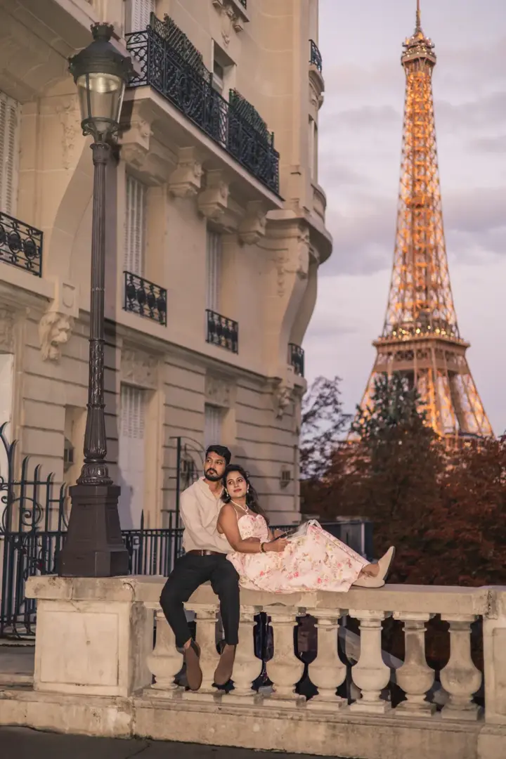 Anniversary Photoshoot in Paris